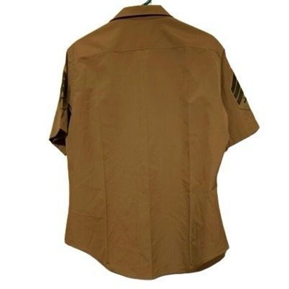 U.S. Marine Corps Men’s Size 16 Sargents Khaki Shade M-1 Uniform Shirt - Picture 5 of 6
